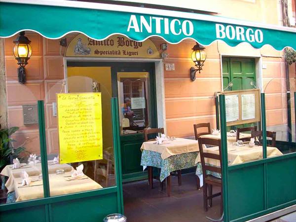 Entrance of Ristorante Antico Borgo