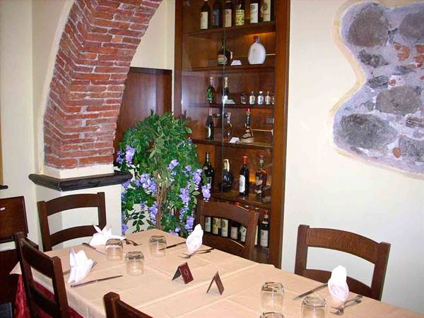 At the table at Ristorante Antico Borgo