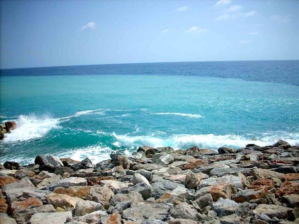 The sea at Deiva Marina