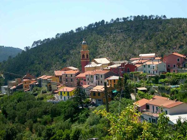 View of the Mezzema hamlet