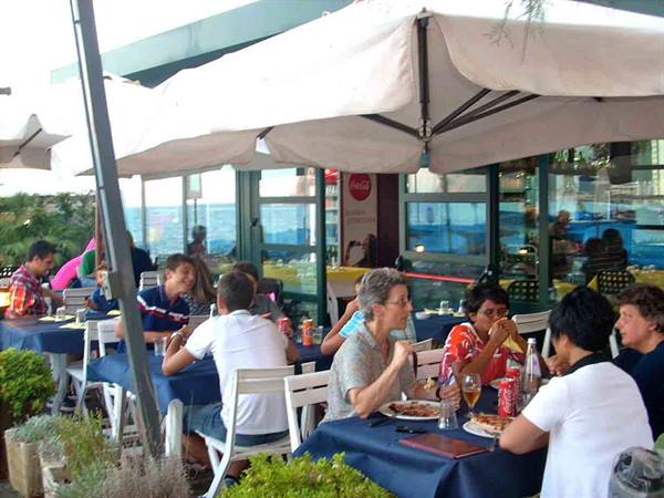 The outdoor area of Ristorante Pizzeria U Cantu