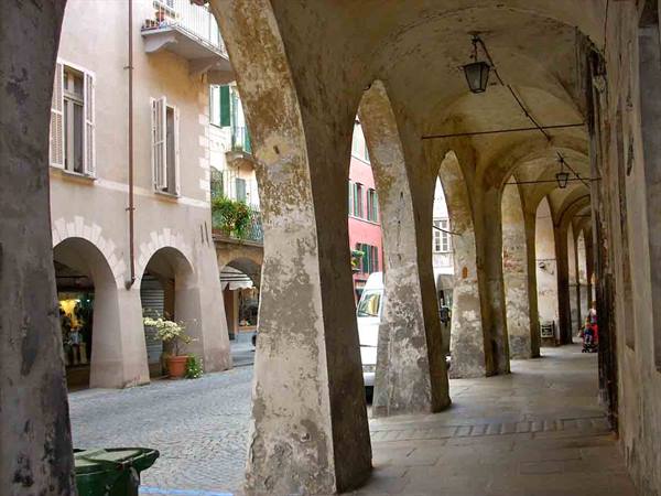 Arcades in the old town