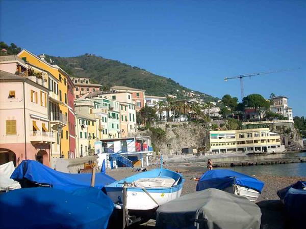 View from the small harbor