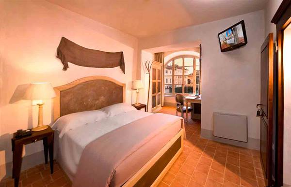 Our romantic room at the San Giovanni Hotel Resort