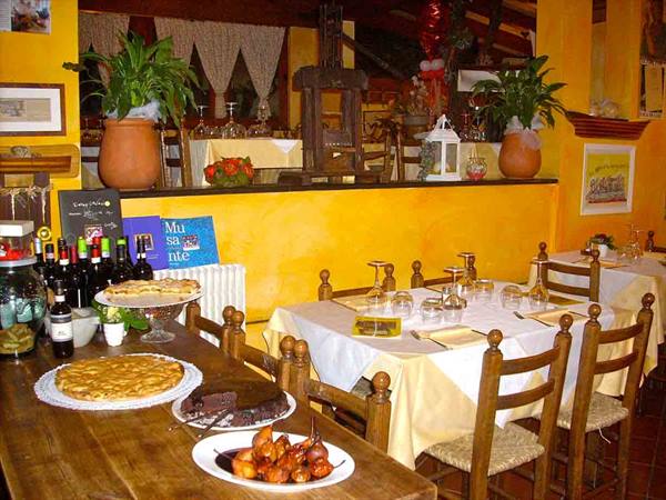 At the Table at Il Boschetto Restaurant