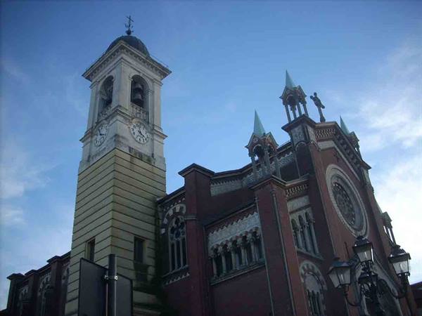 View of the church of San Giovanni Battista