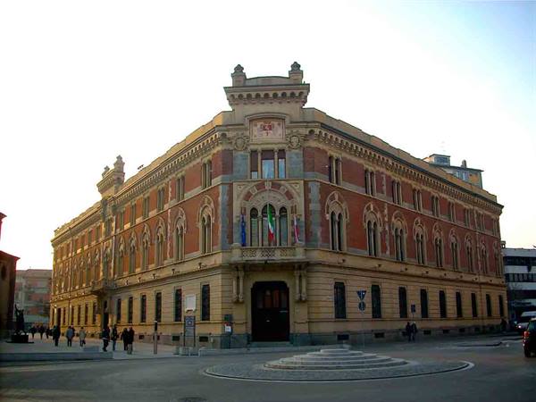 The town hall building