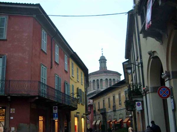 In the historic center   