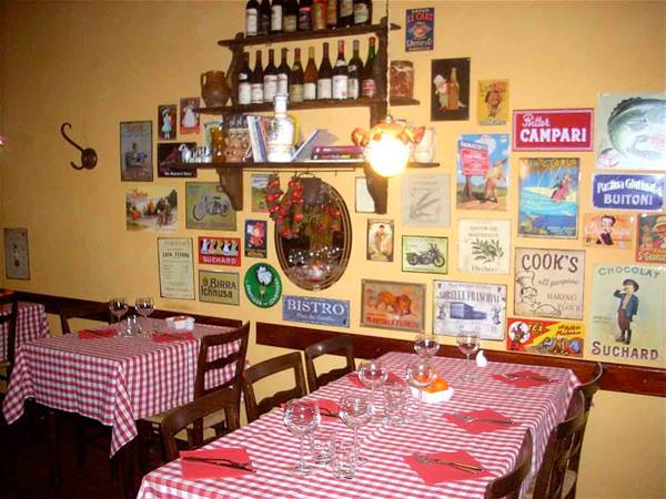 At the table at Usteria della Lella