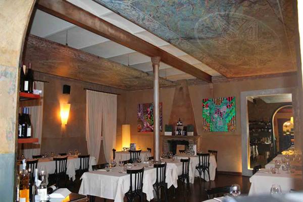 At the table at Ristorante Botero