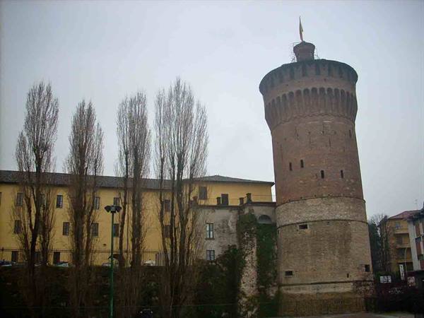 View of the Castle of Lodi with the Tower