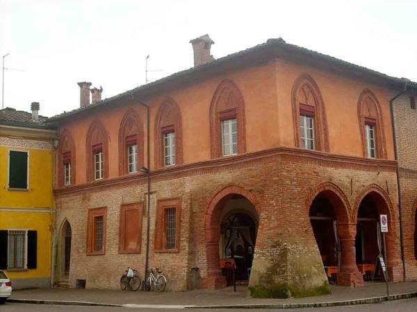View of the Palazzo Pallavicino