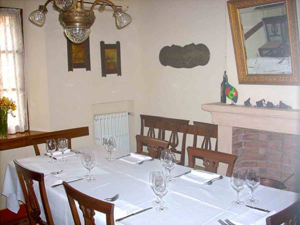 At the table at the historic Trattoria La Buca