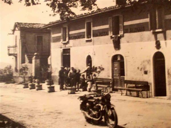 The Albergo Ristorante della Posta in a vintage photo