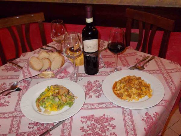 Delicacies of Ristorante Borgo Antico