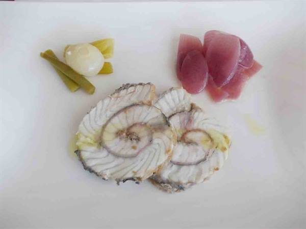 Delicacies of the Antica Trattoria 'Da Cattivelli': the marinated eel