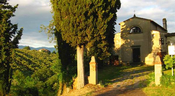 View of the church of San Pietro