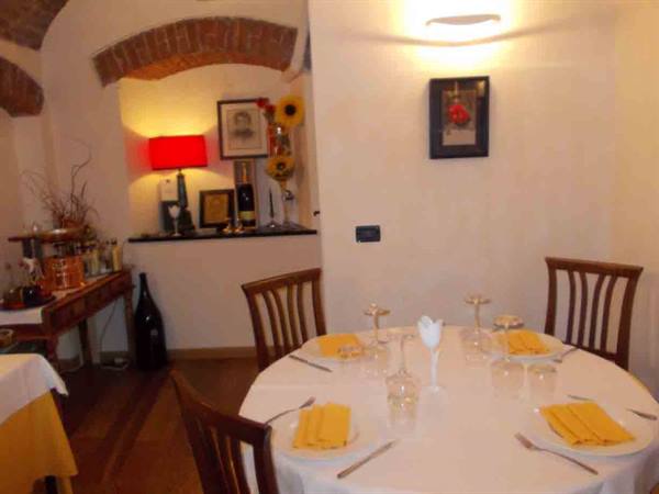 At the table at Ristorante I Capitelli