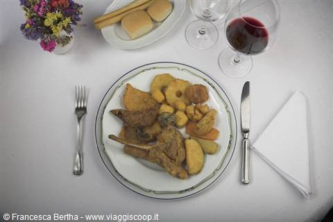 The legendary mixed fried fish of Ristorante Bel Soggiorno
