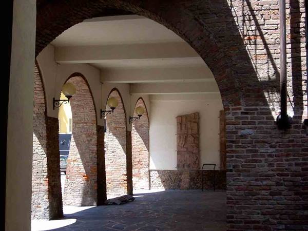 The arches of the Town Hall