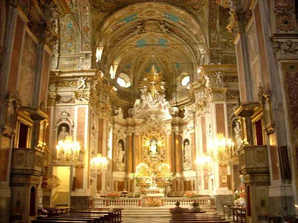 Interior of the Sanctuary