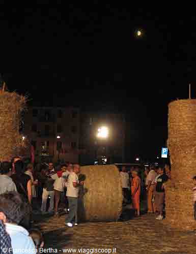 The Straw Bale Palio in Ovada (Alessandria)