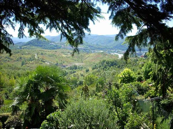 View over the hills from Tagliolo