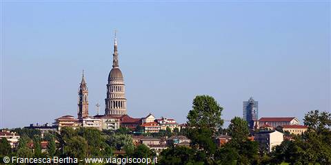 Panoramic view of Novara