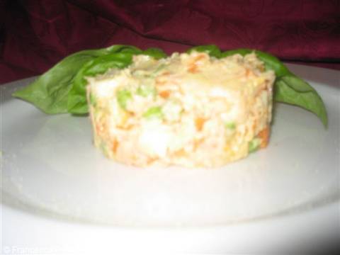 A terrine of white meats