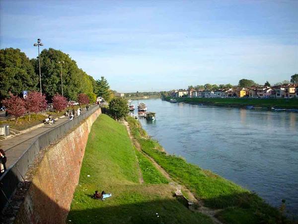 The Ticino in Pavia
