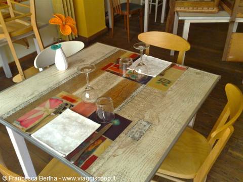 At the table at the Ristorante Erbaluce