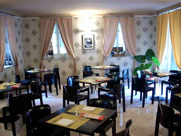 In the rooms of the Ristorante In Borghetto
