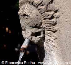 Viterbo Fountain of Death detail