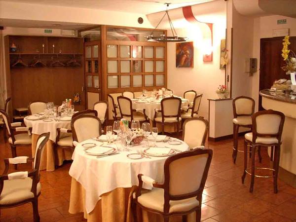 In the rooms of the Ristorante Locanda d'autore