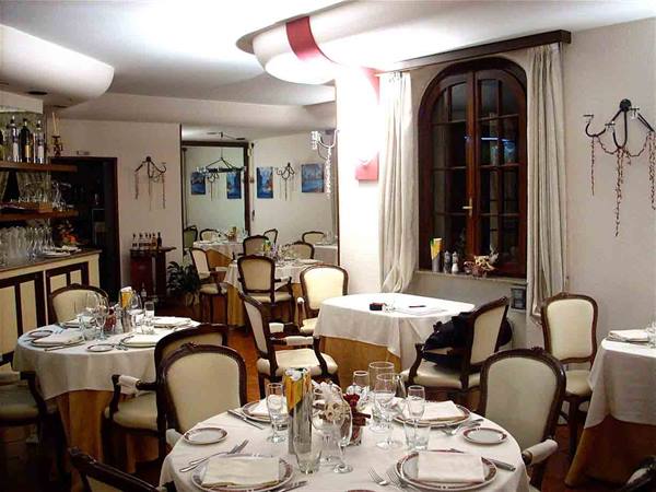 In the rooms of the Ristorante Locanda d'autore