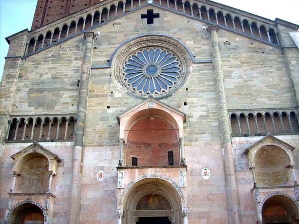 The façade of the Cathedral