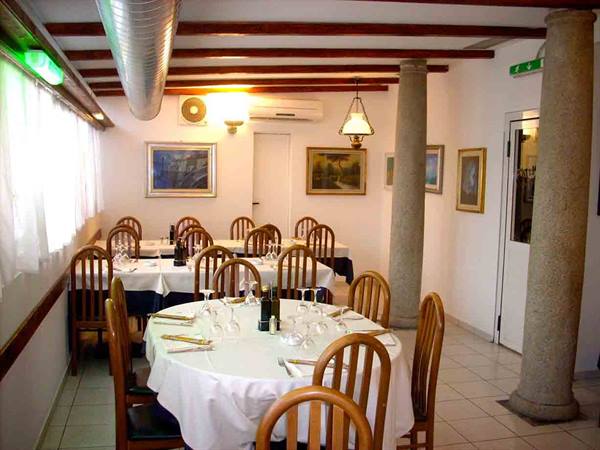 The smoking room of Ristorante Pizzeria Victor