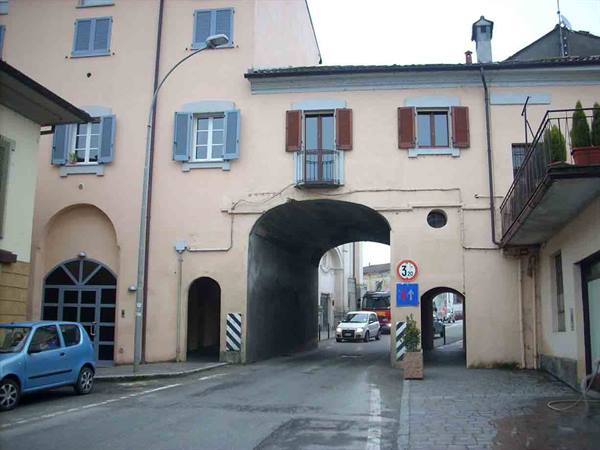 The gate of the village