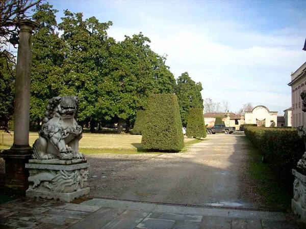 In the castle park