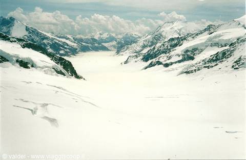 Glacier from the Jungfrau