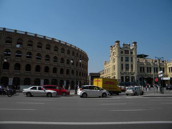 Plaza de Toros and Estacion del Norte