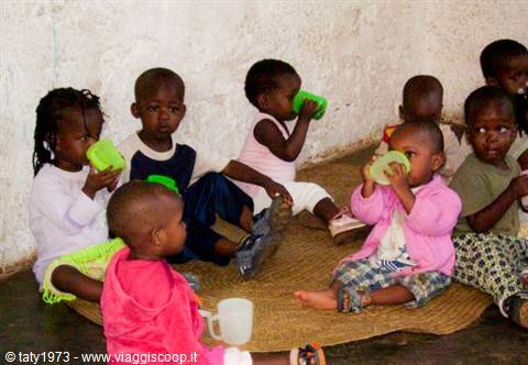 Children of the Timboni orphanage