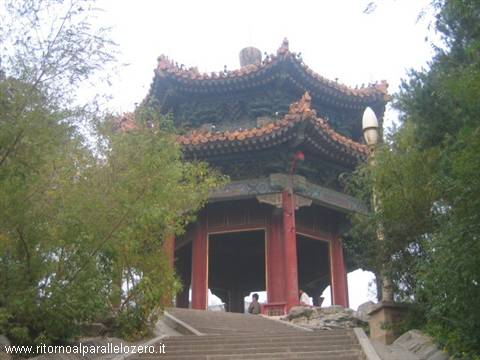 The far end of Jingshan Qiaijie park