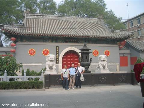 Temple of the impenetrable monks
