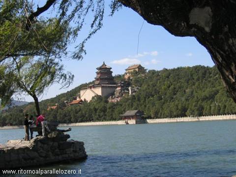 The Palace in the distance