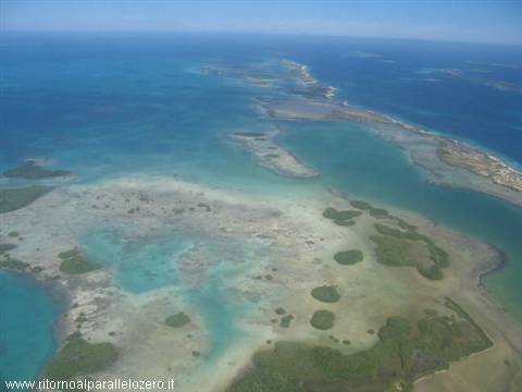 The first atolls