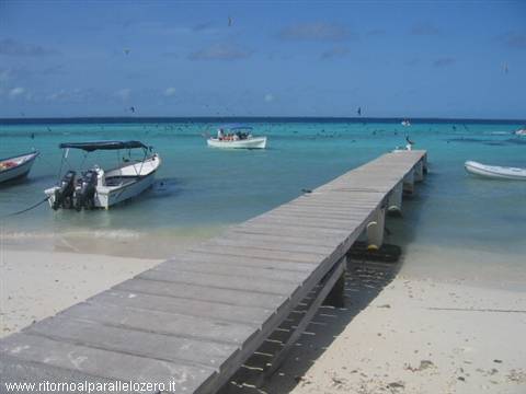The pier of Gran Roque