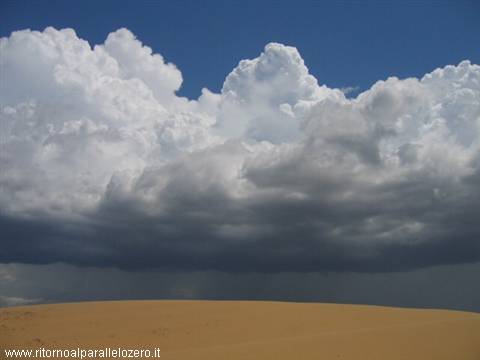 When the sky meets the earth