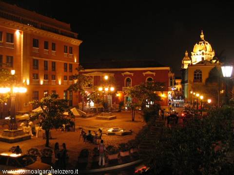 Lights in the little square