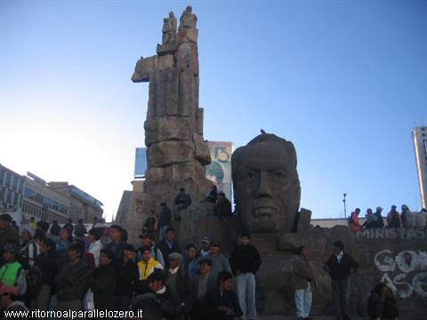 Stone faces